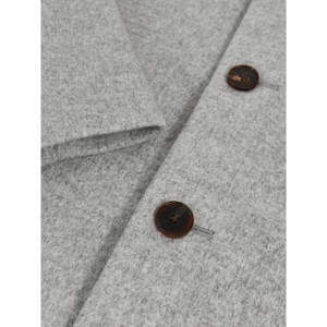 REISS Gable Wool-Blend Single-Breasted Overcoat